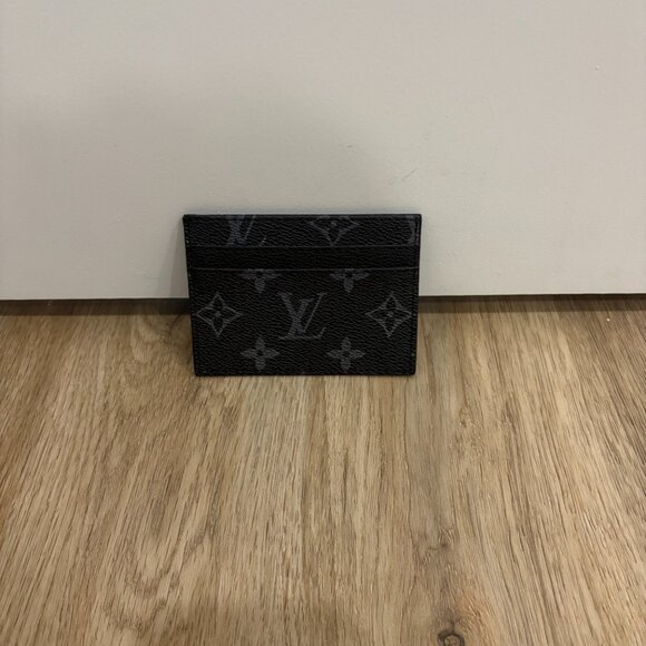 Louis Vuitton Wallet Card Holder | Black | Brand New - Picture 1 of 5